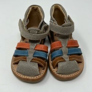 Pat et Ripaton Leather Sandals